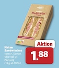 Natsu Sandwiches bei combi im Merzen Prospekt für 1,88 €