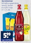 Aktuelle Gerolsteiner Angebote bei Getränkewelt in Gelsenkirchen Aktuelles Erfrischungsgetränke Angebot bei Getränkewelt in Gelsenkirchen ab 5,99 €
