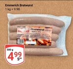 Aktuelles Emmerich Bratwurst Angebot bei GLOBUS in Braunschweig ab 4,99 €
