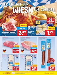 Bratwurst Angebot im aktuellen Netto Marken-Discount Prospekt auf Seite 16