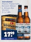 Pilsener, Pilsener 0,0%, Bernstein-Weizen o. Schwarz-Bier im Angebot bei Getränkewelt in Düsseldorf Pilsener, Pilsener 0,0%, Bernstein-Weizen o. Schwarz-Bier Angebote von Störtebeker bei Getränkewelt Düsseldorf für 17,99 €