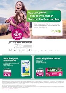 mea - meine apotheke Prospekt Unsere März-Angebote mit 4 Seiten