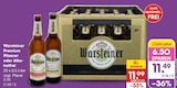 Premium Pilsener im Angebot bei Netto Marken-Discount in Ribnitz-Damgarten Premium Pilsener Angebote von Warsteiner bei Netto Marken-Discount Ribnitz-Damgarten für 11,49 €