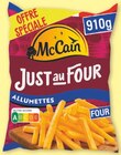 Frites Just au Four Allumettes - McCain en promo chez U Express Saint-Chamond à 1,59 €