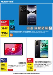 Offre Tablette Tactile dans le catalogue Carrefour du moment à la page 95