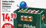 helles Pülleken o. Zitrönken im Angebot bei E center in Euskirchen helles Pülleken o. Zitrönken Angebote von Veltins bei E center Euskirchen für 14,99 €
