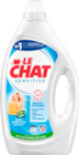 LESSIVE LIQUIDE SENSITIVE LE CHAT - LE CHAT en promo à 9,72 € chez Auchan Hypermarché LESSIVE LIQUIDE SENSITIVE LE CHAT - LE CHAT dans le catalogue Auchan Hypermarché