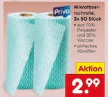 Mikrofaser-Tuchrolle Angebote von Priva bei Netto Marken-Discount Jena für 2,99 €