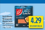 Aktuelles Norwegischer Räucher Lachs Angebot bei diska in Dresden ab 4,29 €