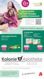 mea - meine apotheke Prospekt für Berlin mit 4 Seiten mea - meine apotheke Prospekt für Berlin: "Unsere September-Angebote", 4 Seiten, 01.09.2026 - 30.09.2026