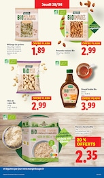 Prix et réduction Sirop D'érable dans le prospectus Lidl en cours Offre Sirop D'érable dans le catalogue Lidl du moment à la page 25