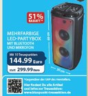 Mehrfarbige LED-Partybox Angebote bei Marktkauf Herne für 144,99 €