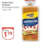 Sandwich im Angebot bei GLOBUS in Amberg Sandwich Angebote von Golden Toast bei GLOBUS Amberg für 1,79 €
