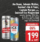 Ice Mixgetränk Angebote von Jim Beam, Johnnie Walker, Gordon's Gin & Tonic, Captain Morgan, Smirnoff bei EDEKA Rheda-Wiedenbrück für 1,99 €