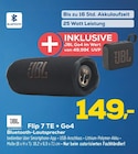 Flip 7 TE + Go4 von JBL für 149,00 € bei EURONICS im Angebot Flip 7 TE + Go4 von JBL im aktuellen EURONICS Prospekt