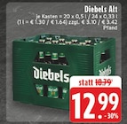 Alt im Angebot bei EDEKA in Dorsten Alt Angebote von Diebels bei EDEKA Dorsten für 12,99 €