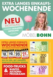 Aktueller Möbel Bohn Möbel & Einrichtung Prospekt in Crailsheim und Umgebung, "EXTRA LANGES EINKAUFS-WOCHENENDE" mit 16 Seiten, 12.09.2025 - 24.09.2025