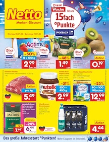 Nutella im Netto Marken-Discount Prospekt "Aktuelle Angebote" mit 59 Seiten (Oldenburg)
