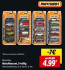 Matchboxset Angebote von Matchbox bei Lidl Chemnitz für 4,99 €