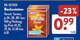 Backzutaten von Dr. Oetker im aktuellen ALDI SÜD Prospekt für 0,99 €