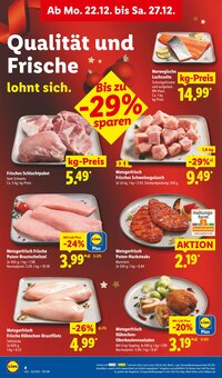 Steak im aktuellen Lidl Prospekt (Reutlingen) Steak im Lidl Prospekt "LIDL LOHNT SICH" mit 57 Seiten (Reutlingen)