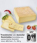 Französischer Raclettekäse bei EDEKA im Bensheim Prospekt für 0,99 €