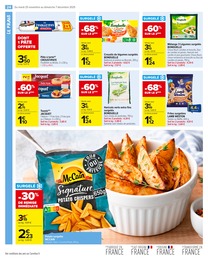 Prix et réduction Tarte dans le prospectus Carrefour Market en cours Offre Tarte dans le catalogue Carrefour Market du moment à la page 26