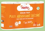 Essuie-tout Maxi Absorbant Décoré - Netto en promo à 1,47 € chez Netto Essuie-tout Maxi Absorbant Décoré - Netto dans le catalogue Netto