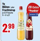 Blütensirup im Angebot bei Trinkgut in Augsburg Blütensirup Angebote von Yo bei Trinkgut Augsburg für 2,99 €