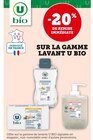 Hyper U Franqueville-Saint-Pierre - Promo -20% de remise immédiate sur la gamme lavant U Bio Promo -20% de remise immédiate sur la gamme lavant U Bio à dans le catalogue Hyper U à Franqueville-Saint-Pierre