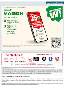 Promotion Téléphone Portable dans le prospectus Auchan Hypermarché, valable du 15/09/2026 au 27/09/2026 Promo Téléphone Portable dans le catalogue Auchan Hypermarché du moment à la page 47