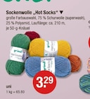 Sockenwolle "Hot Socks" Angebote von Gründl bei V-Markt Regensburg für 3,29 €