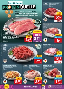 Fleisch im Netto Marken-Discount Prospekt "Aktuelle Angebote" mit 72 Seiten (Ingolstadt)
