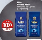 Gourmet Kaffee Caffè Crema oder Espresso Angebote von Eilles bei V-Markt München für 10,99 €