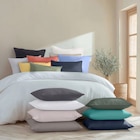 Taie d'oreiller "Uni coton 57 fils" - TEX HOME - Carrefour Market à Caen Taie d'oreiller "Uni coton 57 fils" - TEX HOME en promo chez Carrefour Market Caen à 6,99 €