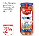 Würstchen im Angebot bei GLOBUS in Braunschweig Würstchen Angebote von Meica bei GLOBUS Braunschweig für 2,99 €