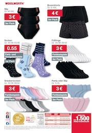 Unterwäsche im Woolworth Prospekt "Aktuelle Angebote" auf Seite 24
