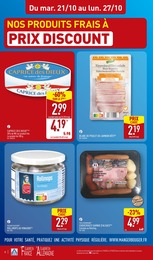 Prix et réduction Conserve dans le prospectus Aldi en cours Offre Conserve dans le catalogue Aldi du moment à la page 6