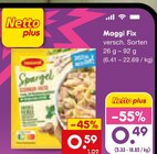 Maggi Fix Angebote von Maggi bei Netto Marken-Discount Kaufbeuren für 0,49 €