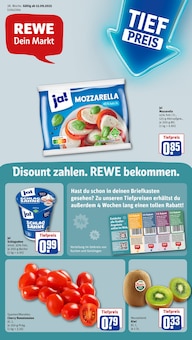 REWE Prospekt Dein Markt mit  Seiten in Geislingen (Steige) und Umgebung