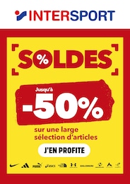 Catalogue Intersport à La Monnerie-le-Montel, avec 1 page Prospectus Intersport à La Monnerie-le-Montel: "SOLDES", 1} page, 07/01/2026 - 03/02/2026