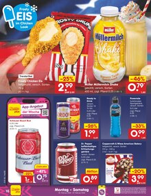 Eis im Netto Marken-Discount Prospekt "Aktuelle Angebote" mit 54 Seiten (Aachen)