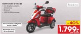 Elektromobil E-Trike 25 von Rolektro für 1.799,00 € bei Netto Marken-Discount im Angebot Elektromobil E-Trike 25 von Rolektro im aktuellen Netto Marken-Discount Prospekt
