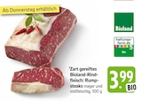 Rumpsteaks im Angebot bei E center in Heidenheim Rumpsteaks Angebote von Bioland bei E center Heidenheim für 3,99 €