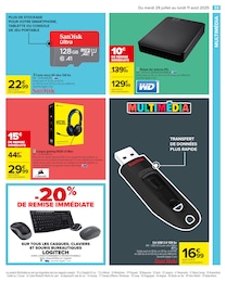 Prix et réduction Flash dans le prospectus Carrefour en cours Offre Flash dans le catalogue Carrefour du moment à la page 35