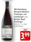 Trollinger mit Lemberger Angebote von Württemberg Remstal-Kellerei bei EDEKA Reutlingen für 3,99 €