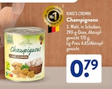 Champignons Angebote von KING'S CROWN bei ALDI SÜD Leverkusen für 0,79 €