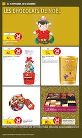 Promotion Chocolat dans le prospectus Intermarché Super, valable du 25/11/2025 au 14/12/2025 Promo Chocolat dans le catalogue Intermarché Super du moment à la page 10