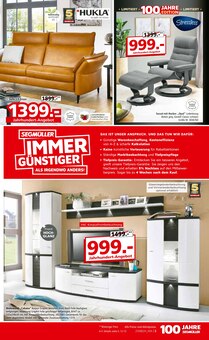 Sofa im Segmüller Prospekt "Highlight Angebote" mit 30 Seiten (Heidelberg)