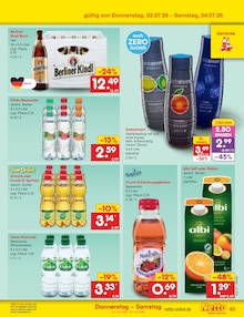 Volvic im Netto Marken-Discount Prospekt "Aktuelle Angebote" mit 70 Seiten (Oranienburg)